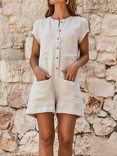 Emma - Casual jumpsuit with pockets