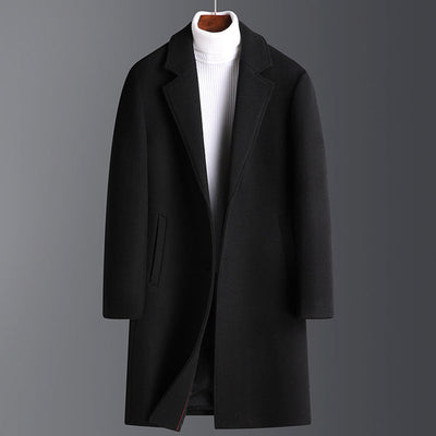 Men's mid-length coat