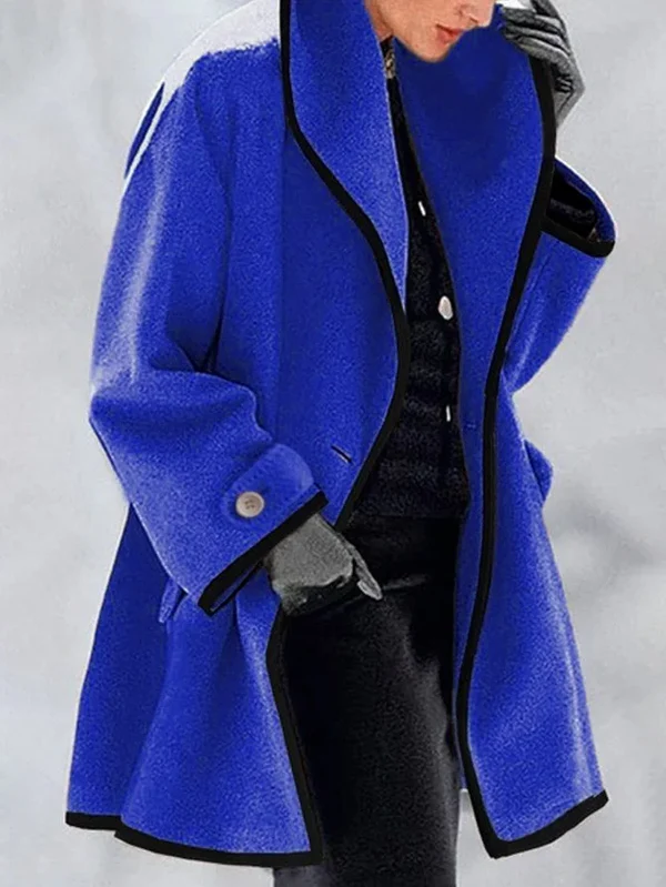 Women's Long Shawl Collar Coat – Elegant Fashion for All Seasons