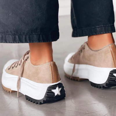 High platform sneakers