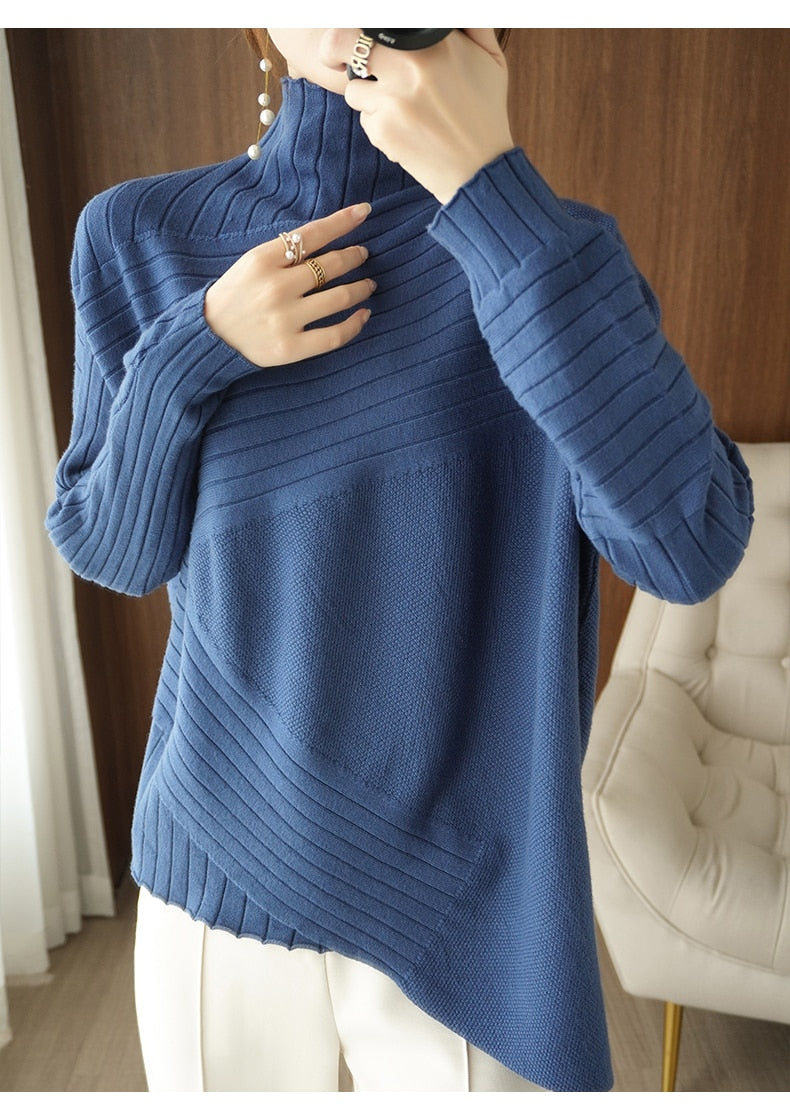 Warm Turtleneck Sweater for Fall and Winter – Perfect for Keeping You Warm
