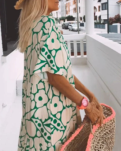 Long, lightweight, flowing dress for special occasions