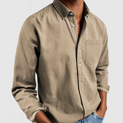 Casual button-down shirt