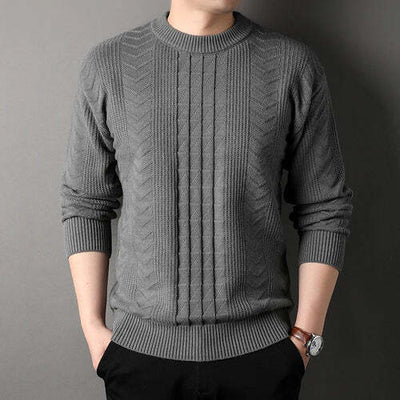 Cozy crew neck sweater: perfect for the fall/winter season