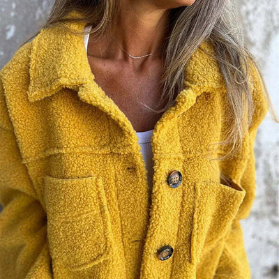 Elegant Short Jacket with Lapel – Ideal for Any Occasion