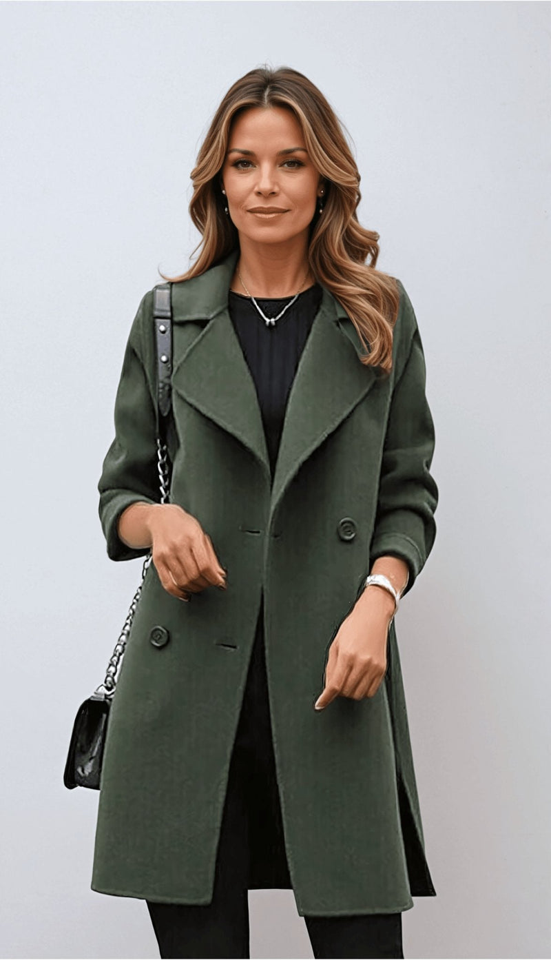 Classic and modern coat for women