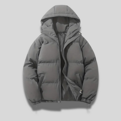 Loose Hooded Winter Coat for Cold Weather