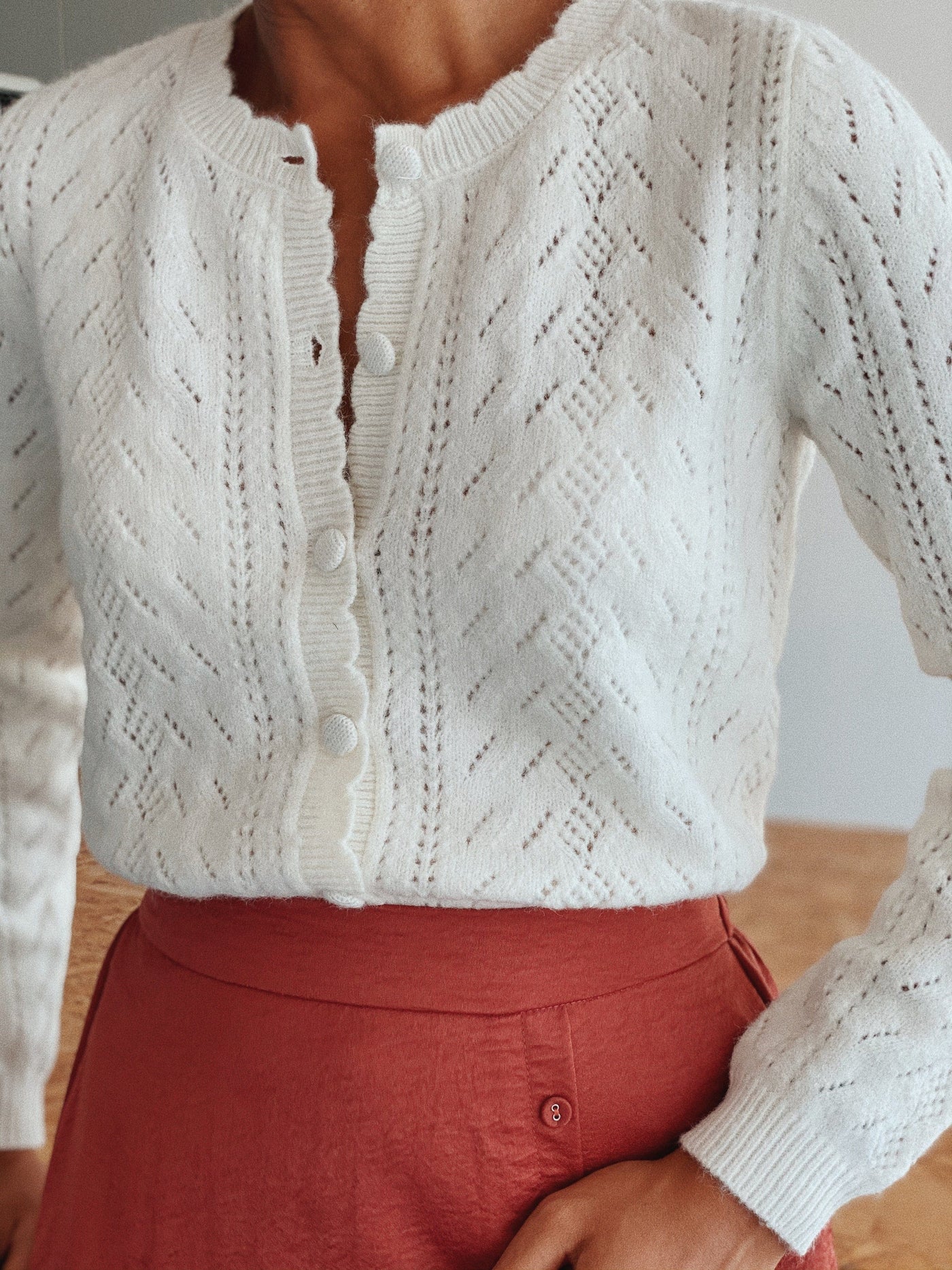 Charming women's cardigan for every day