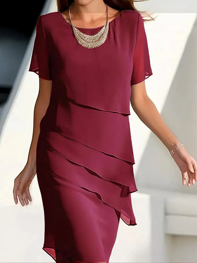 Ines I Elegant and Slimming Dress