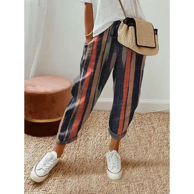Hattie - Fashionable linen trousers
