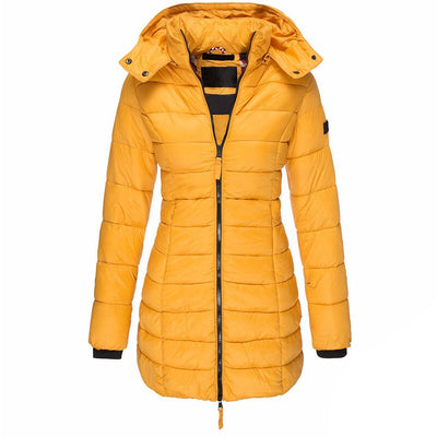 The best cozy zip-up hooded puffer jacket: warmth and style