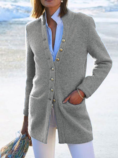 Elegant Long-Sleeved Coats for Women – Casual Wear Ideal for Any Season