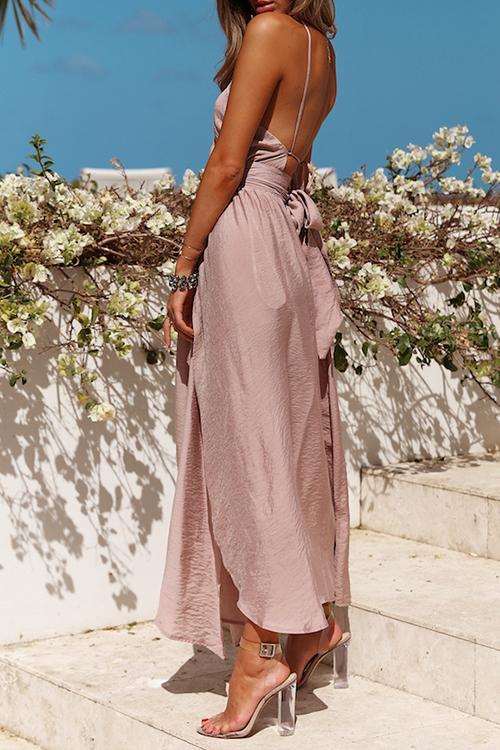 Berta - Backless dress