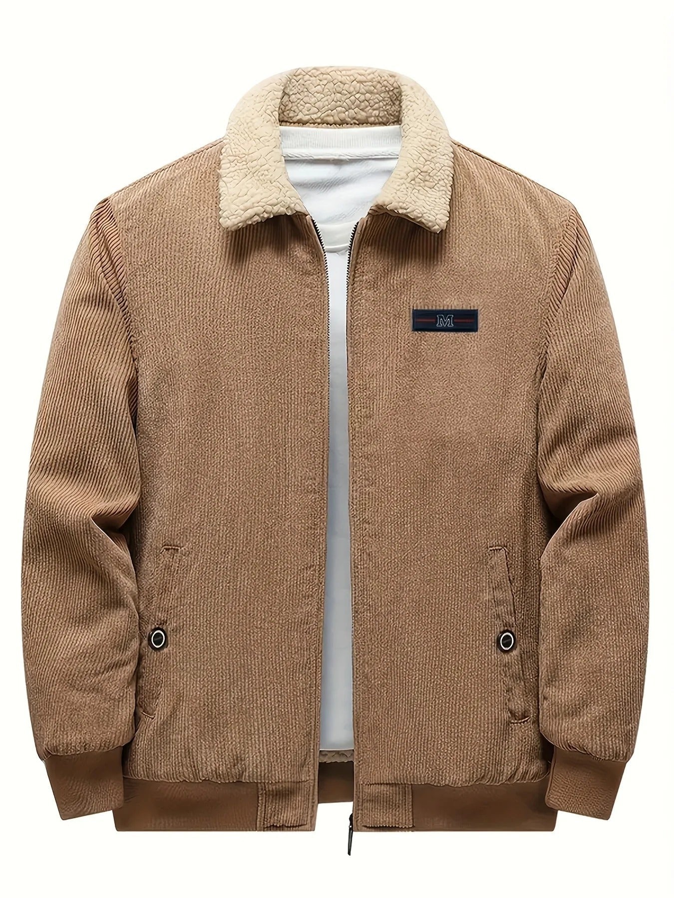 Men's Retro Long Sleeve Winter Jacket