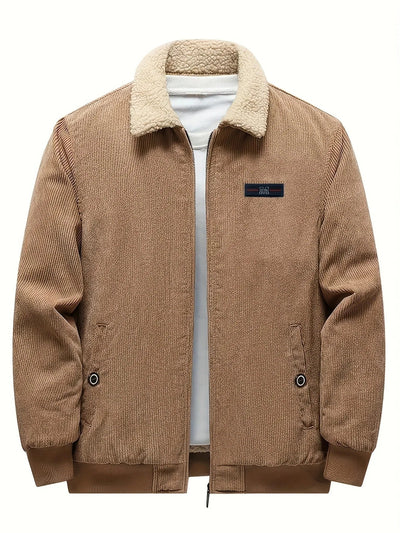 Men's Retro Long Sleeve Winter Jacket