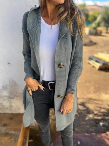 Ana Women's Hooded Cardigan - Style and Comfort
