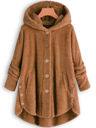 Monochromatic Corduroy Sweatshirt Jacket with a Loose Fit for Maximum Comfort