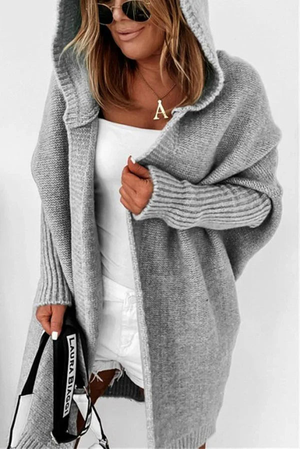 Amelia - Hooded Cardigan for Fall