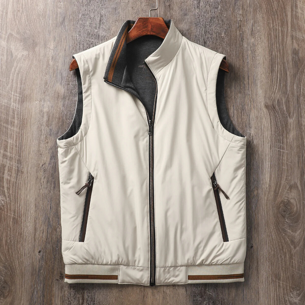 Modern Men's Vest with Versatile Design