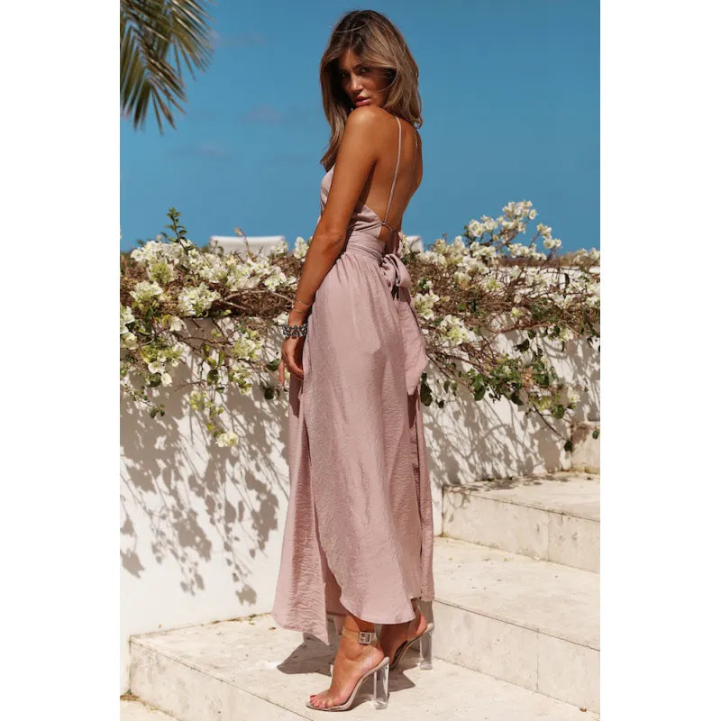 Amalie - Sleeveless dress with bow