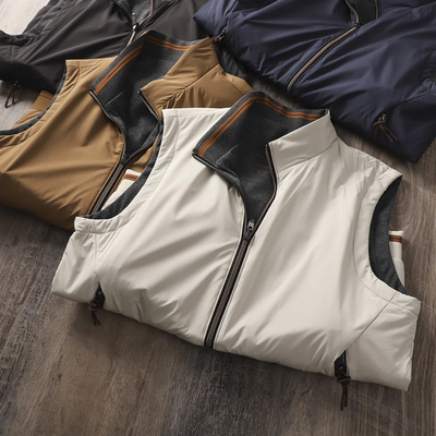 Modern Men's Vest with Versatile Design