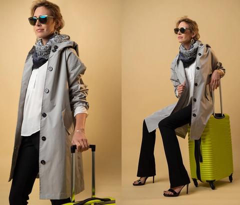 Oversized Hooded Windbreaker Jacket: Stylish and Practical