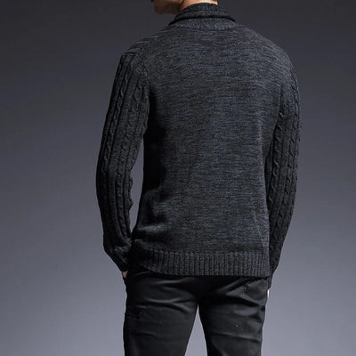 Men's Slim Fit Cardigan - High Quality Casual Style for Autumn