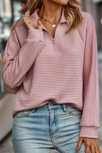 Hannah - Cozy Zip-Up Sweatshirt