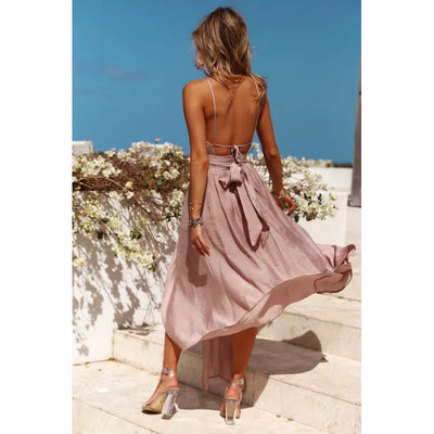 Amalie - Sleeveless dress with bow