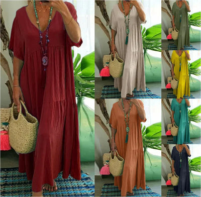 Karen - Women's Casual Long Dress