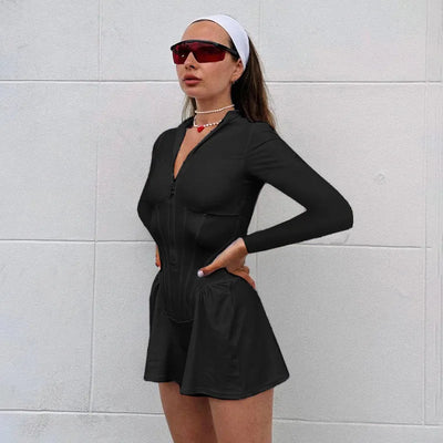 Delia - One-piece knitted jumpsuit