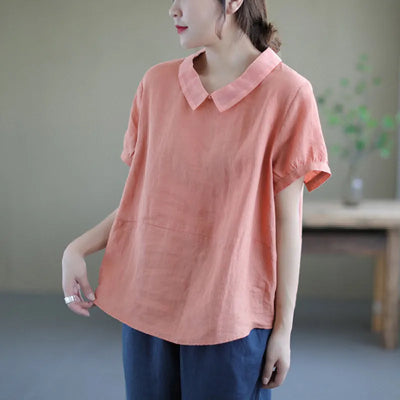Chloe - Casual Solid Color Loose Shirt