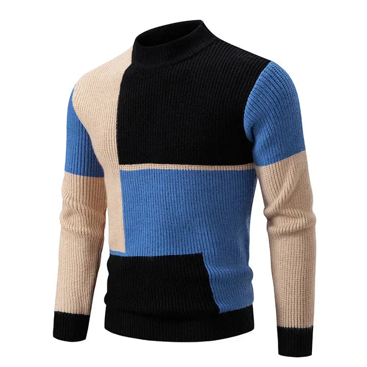 Leo - Men's autumn sweater with a bright and stylish design