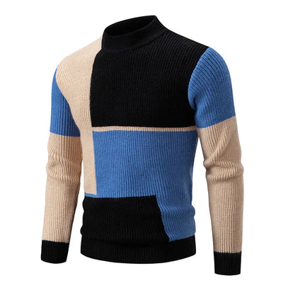 Leo - Men's autumn sweater with a bright and stylish design