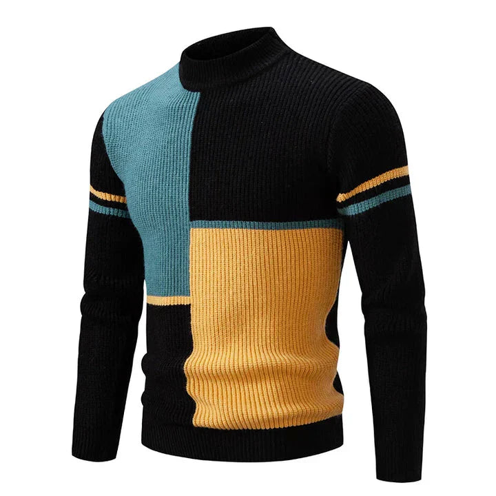 Leo - Men's autumn sweater with a bright and stylish design