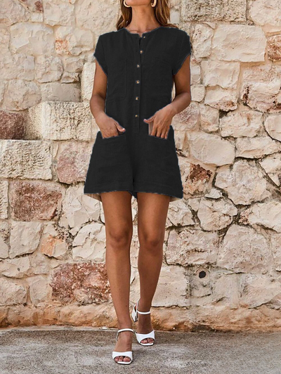 Emma - Casual jumpsuit with pockets
