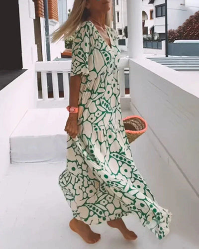 Long, lightweight, flowing dress for special occasions