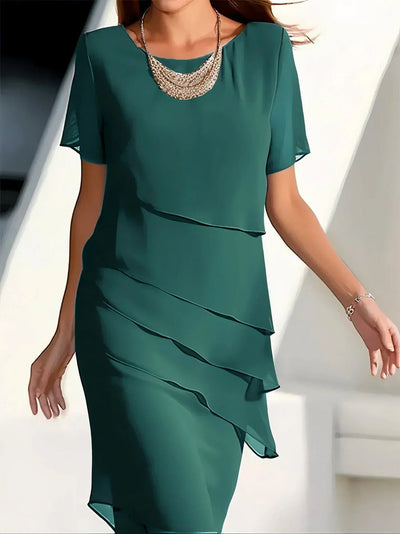 Ines I Elegant and Slimming Dress