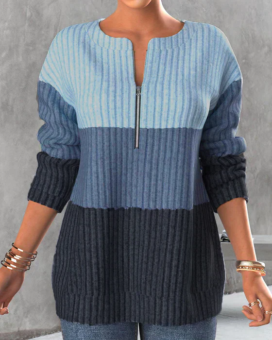Elegant and cozy winter sweater
