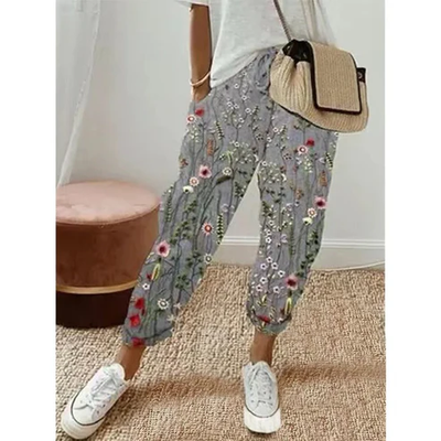 Hattie - Fashionable linen trousers