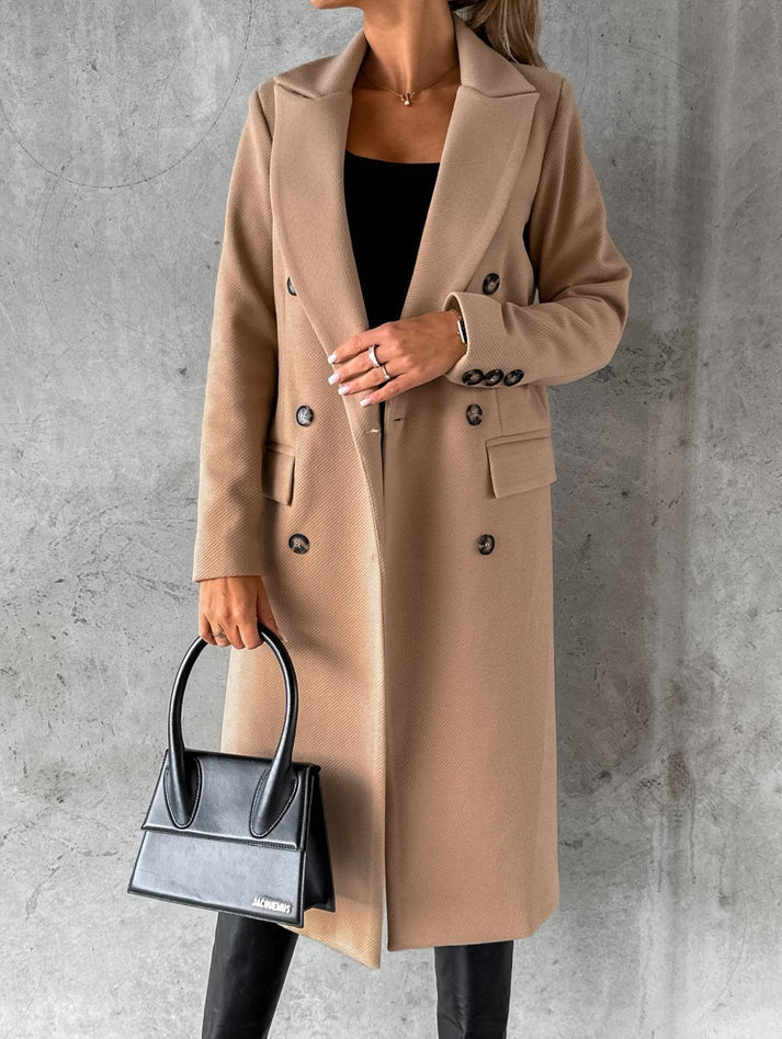 Women's Elegant Casual Coat – Perfect for Fall and Winter