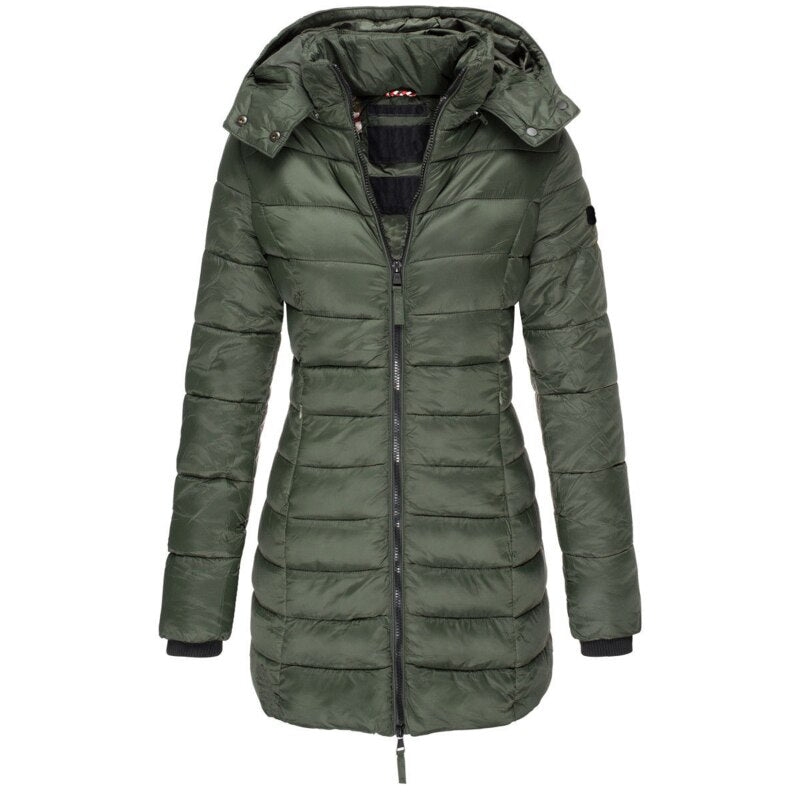 The best cozy zip-up hooded puffer jacket: warmth and style