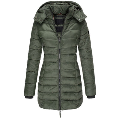 The best cozy zip-up hooded puffer jacket: warmth and style