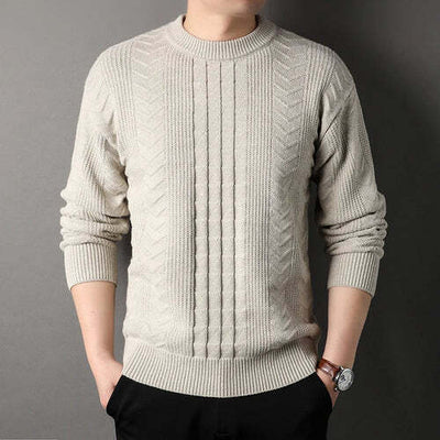 Cozy crew neck sweater: perfect for the fall/winter season