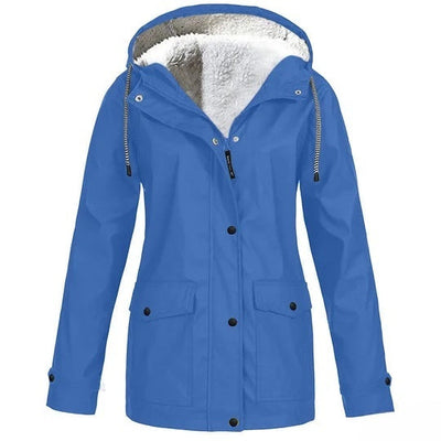 Outdoor Adventure Hooded Jacket, Winter Mountaineering Coat