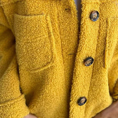 Elegant Short Jacket with Lapel – Ideal for Any Occasion