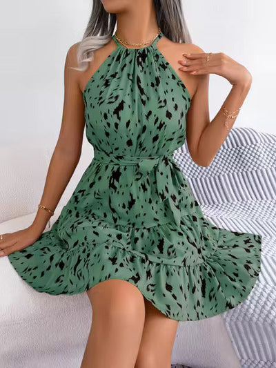Camila - Leopard Print Dress