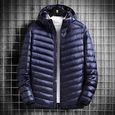 Cozy insulated winter jacket.