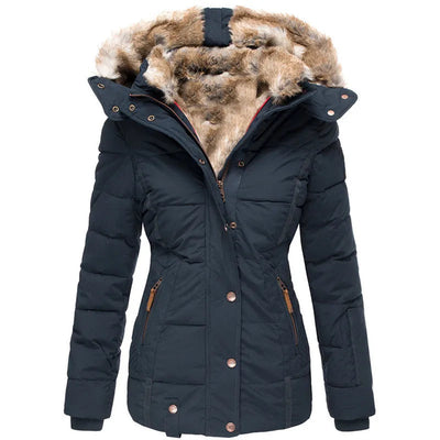 Modern design women's hooded jacket