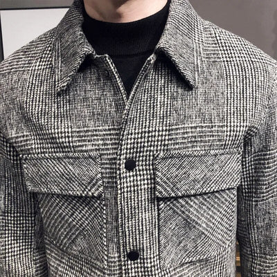 Classic Plaid Jacket for All Seasons – Elegant and Versatile